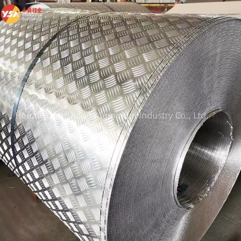 5052 H32 Anti-slip aluminium geruite plaat